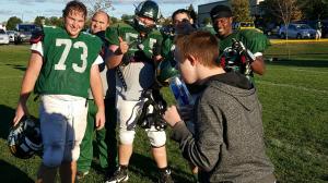 Nick and Football team